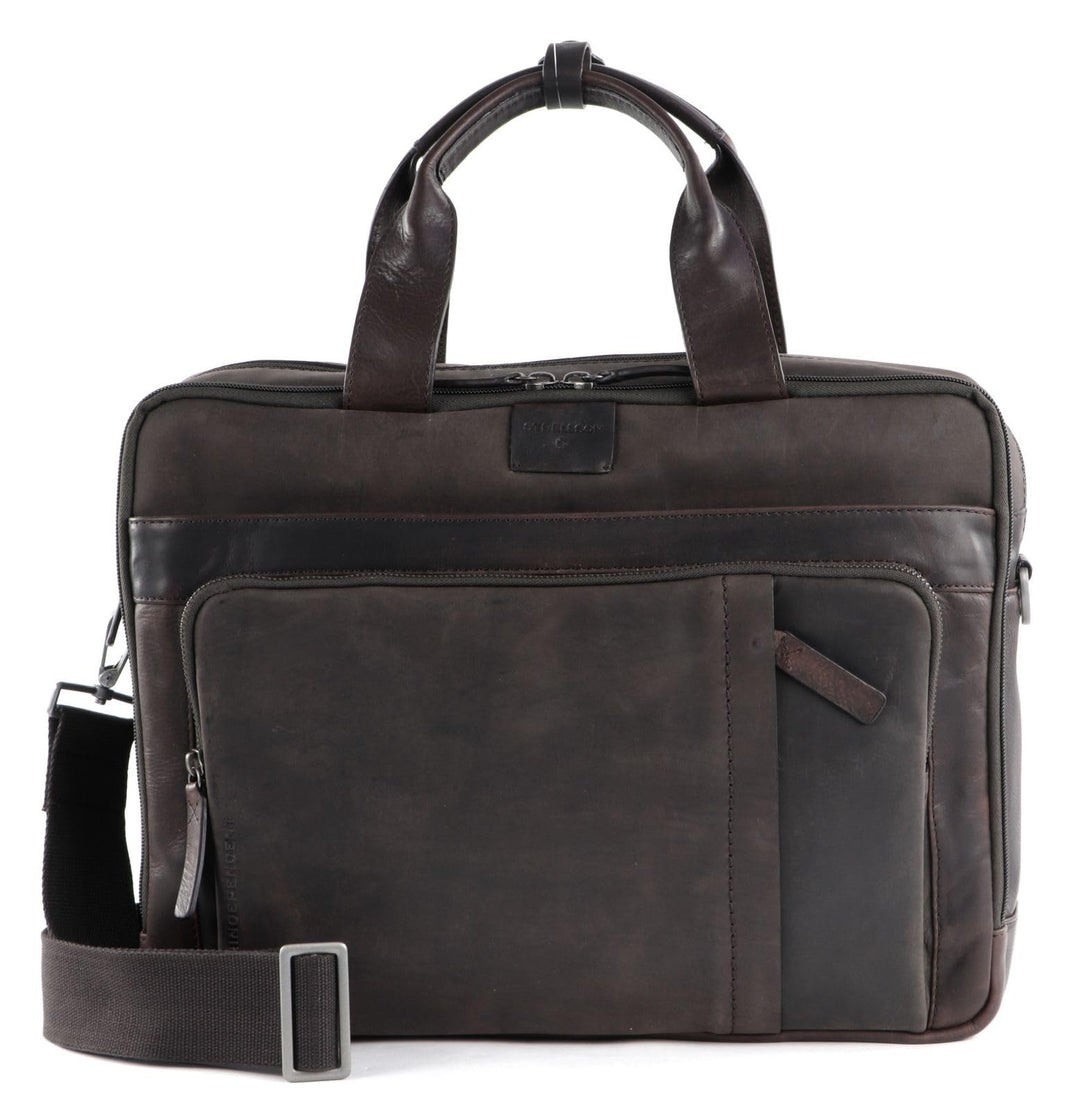 Strellson - brick lane charles briefbag mhz Dunkelbraun Einheitsgrösse Darkbrown, Einheitsgrösse Dar