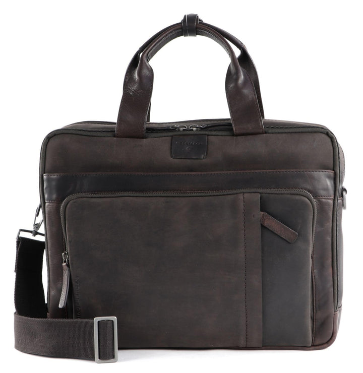 Strellson - brick lane charles briefbag mhz Dunkelbraun Einheitsgrösse Darkbrown, Einheitsgrösse Dar