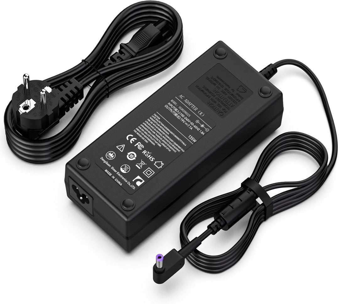 135 W Ladegerät für Acer Nitro 5 Gaming AN515-54 AN515-41 AN515-53 AN515-52 AN515-43 AN517-51 AN515-