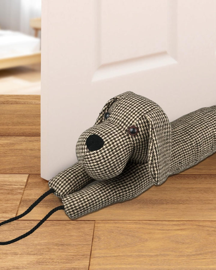 Zugluftstopper Für Türen 93cm, 1.1KG Schwer Zugluftstopper Tür, Schutz vor Luftzug und Lärm, Tier De