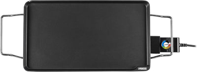 Plancha Princess Chef Pro Classic schwarz – Aluguss – 4 Personen – 46 x 26 cm – 2000