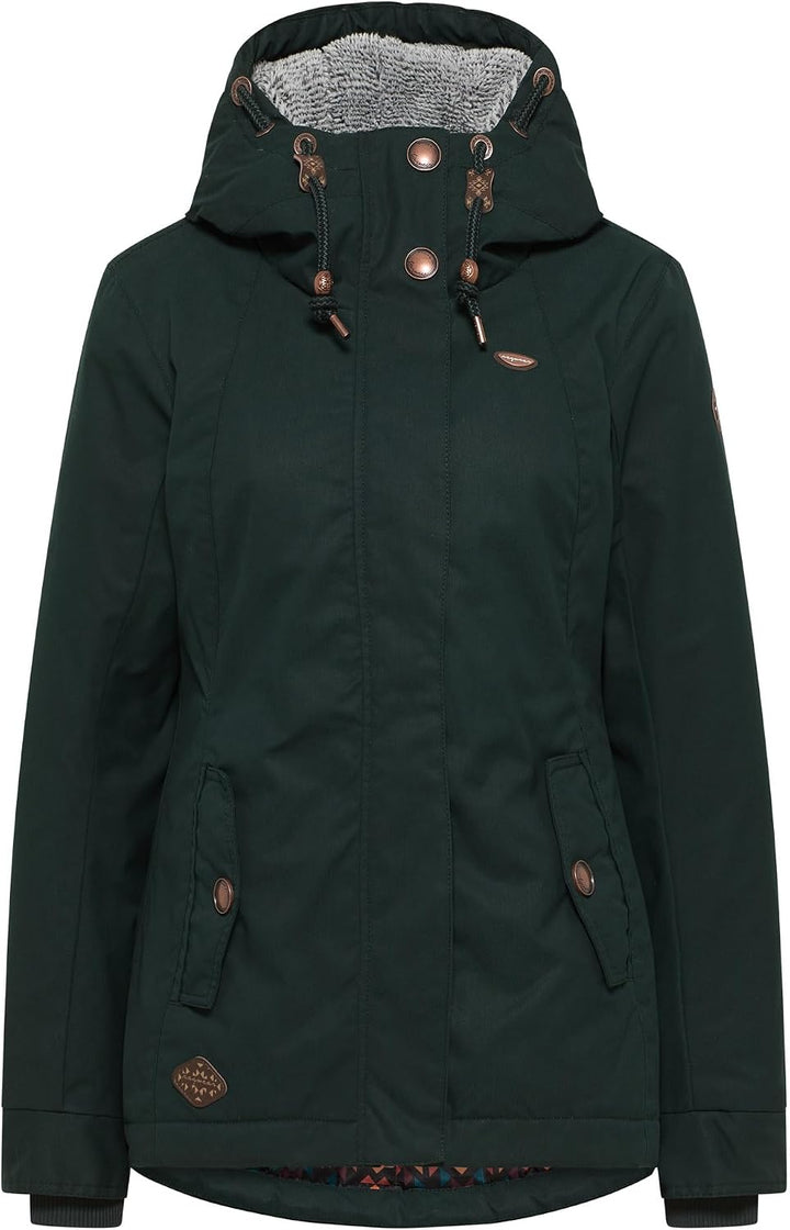 Ragwear MONADE Damen Jacke XS Dark Green 2321_5021, XS Dark Green 2321_5021