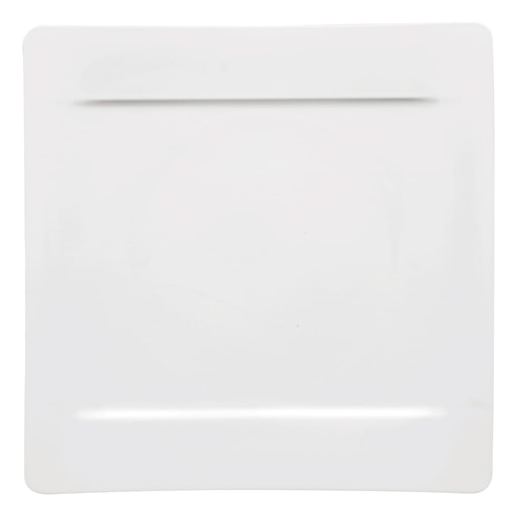 Villeroy & Boch 10-4510-2680 Modern Grace Gourmetteller, 35 x 35 cm, Premium Bone Porzellan