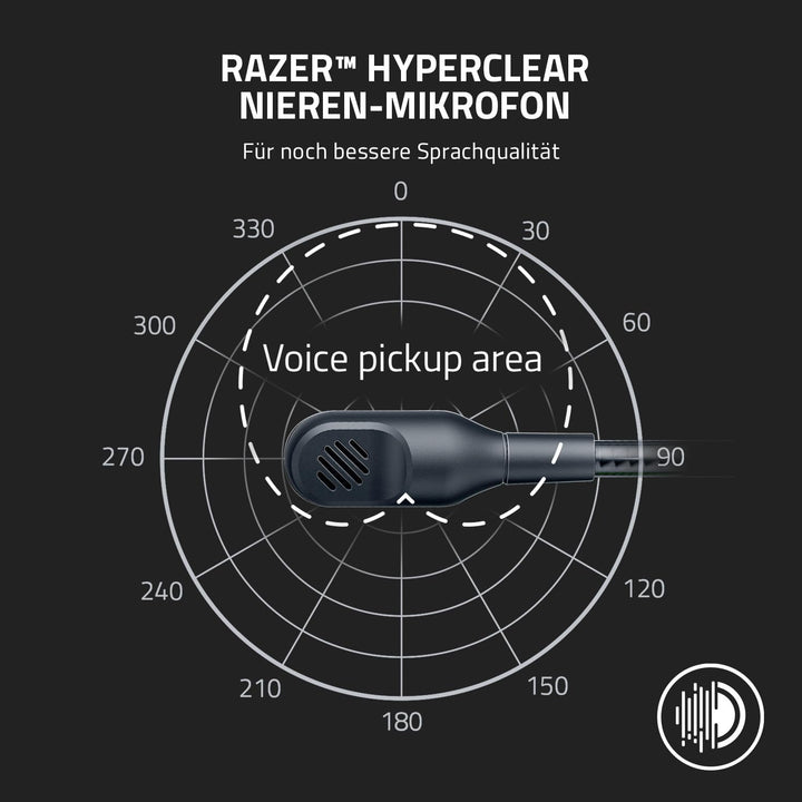Razer BlackShark V2 X - Multi-Plattform kabelgebundenes Esports-Headset (Triforce 50mm Treiber, Erwe