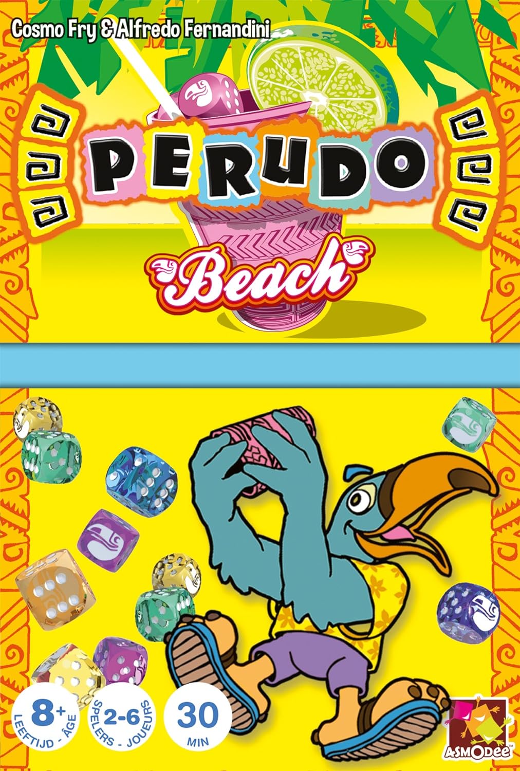 Asmodee Jungle Speed Geschicklichkeits- und Reflexspiel (evtl. Nicht in Deutscher Sprache) Strand Pe