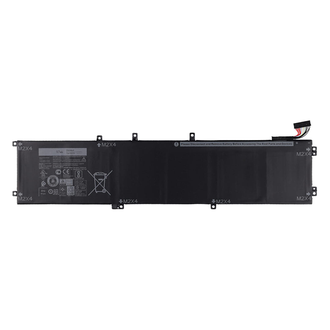 Vvsialeek 6GTPY 97Wh Laptop Akku Kompatibel Für Dell XPS 15 9560 9550 Precision 5510 5520 M5520 Repl