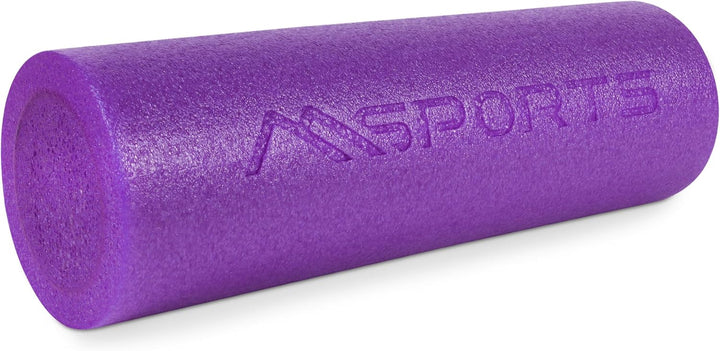 Yoga Rolle Premium | Pilates Rolle - 45 x 15 cm oder 90 x 15 cm - Faszienrolle (Violett, 45 x 15 cm)