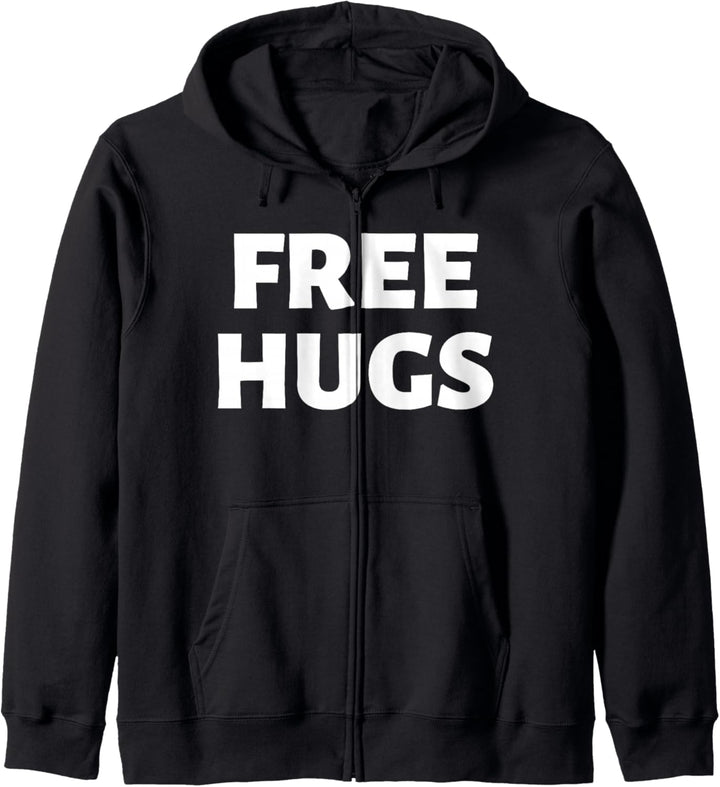Free Hugs Kuscheln Knuddel Love Kuschelparty Geschenk Kapuzenjacke