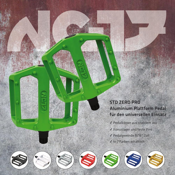 NC-17 STD Zero Pro Aluminium Plattform Pedale / Fahrrad Pedale MTB / Mountainbike Pedal / BMX Pedal