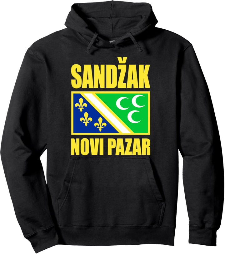 Sandzak Novi Pazar, Cool Sandzak Flag Pullover Hoodie