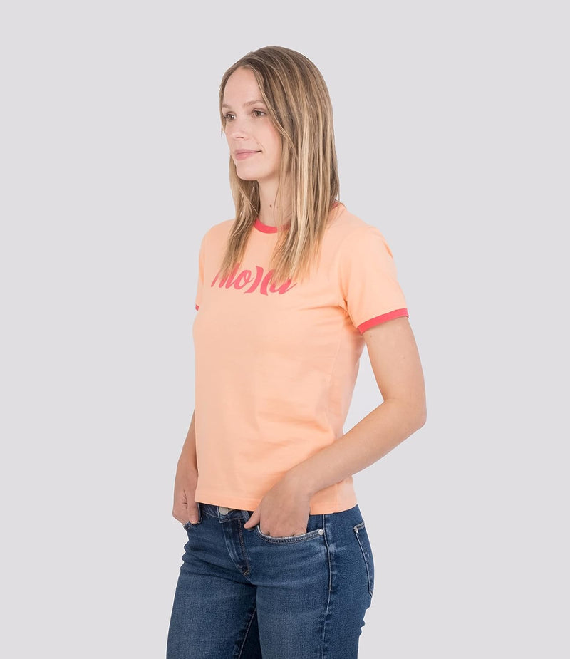 Hurley Damen W Oceancare Aloha Ss Tee T-Shirt XS Korallenriff, XS Korallenriff