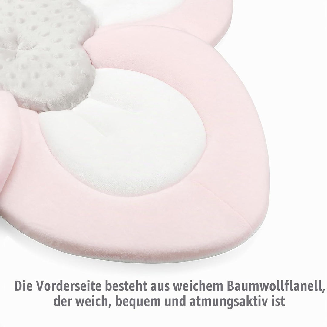 PandaEar Baby Badematte für Waschbecken| Baby Badewannenkissen für Neugeborene| Sicherer, weicher Bl