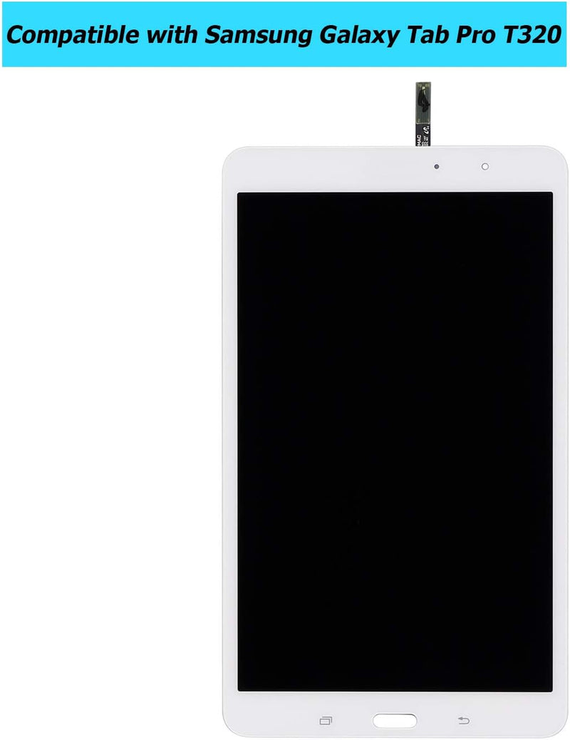 Vvsialeek Neu LCD Display Kompatibel Für Samsung Galaxy Tab Pro 8.4 SM-T320 T320 LCD Touch Screen wi