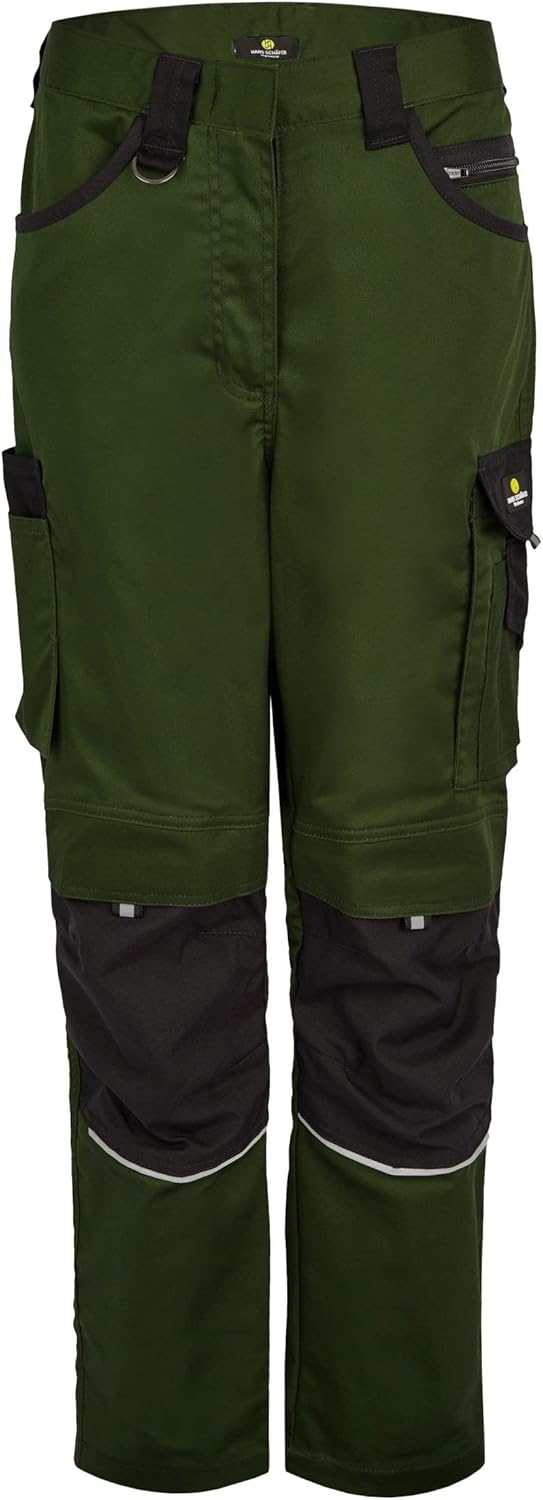 Hans Schäfer Workwear HSW Professional – Lange Arbeitshose für Damen – Modische und leichte Bundhose