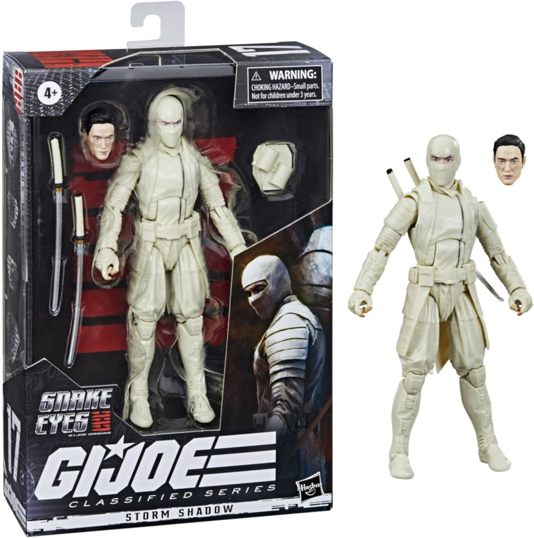 G.I. Joe Classified Series Snake Eyes Origins Storm Shadow Figur 17, Premium 15 cm grosses Spielzeug
