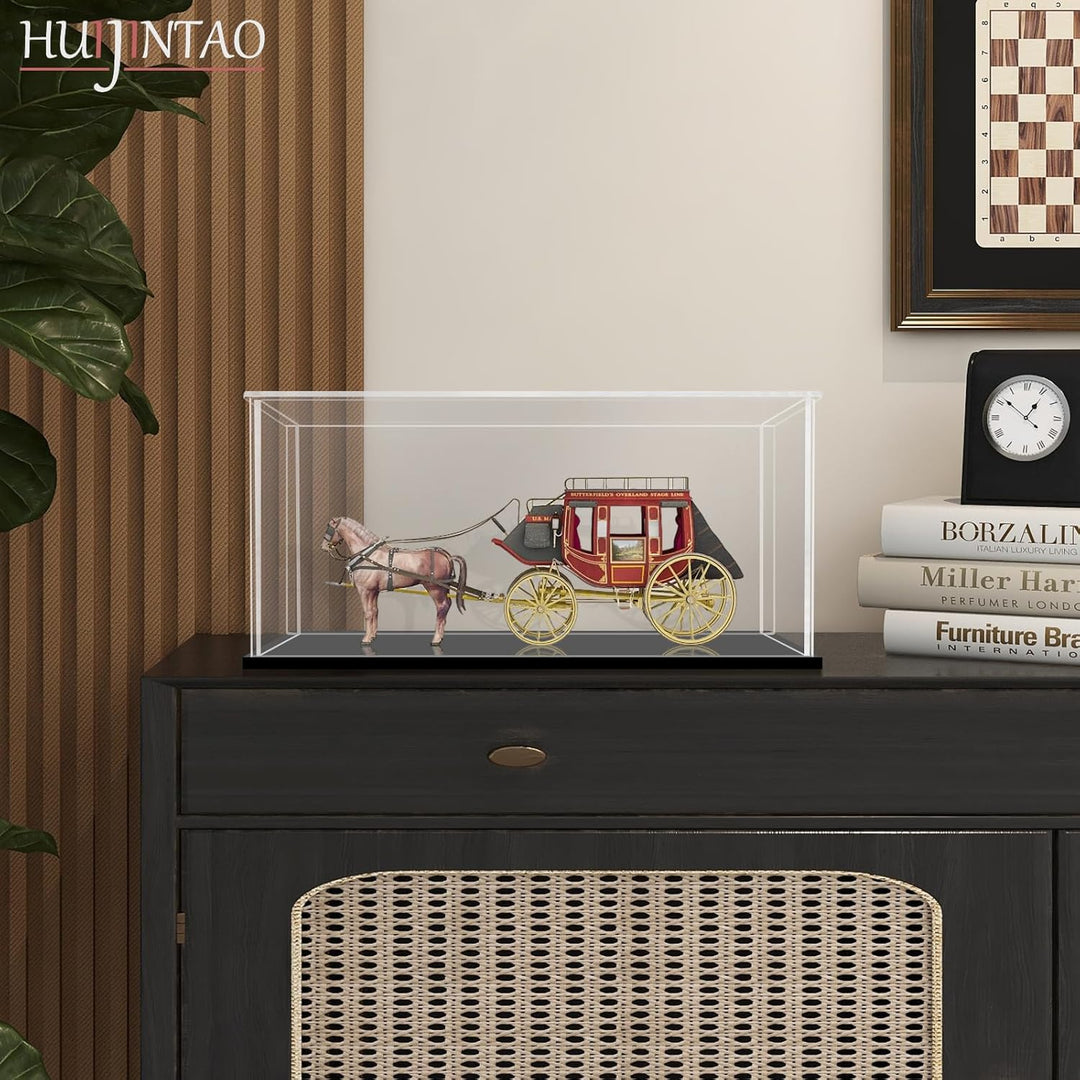 Huijintao Acryl Vitrine/Schaukasten/Display Case/Display Box für Modellautos, Figuren, Sammlerstücke