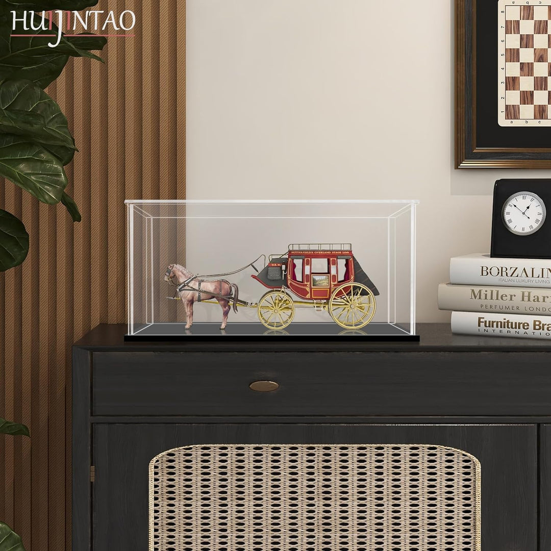Huijintao Acryl Vitrine/Schaukasten/Display Case/Display Box für Modellautos, Figuren, Sammlerstücke