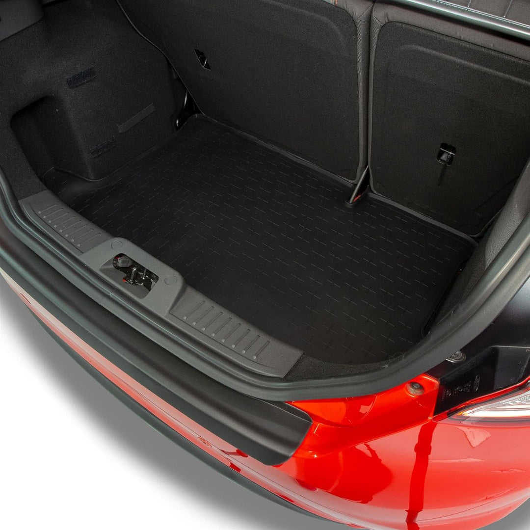 Travall CargoMat Liner Kofferraumwanne Kompatibel Mit Ford Fiesta Fliessheck (2008-2017) ST (2012-20