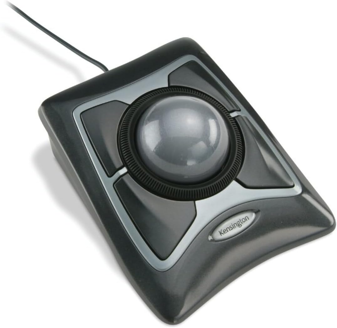 Kensington 64325 - Maus mit optischem Trackball Expert Schwarz