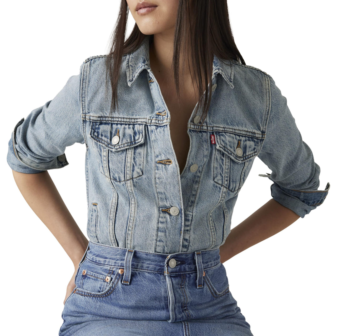 Levi's Damen Original Trucker Denim Jacke XXS All Mine, XXS All Mine