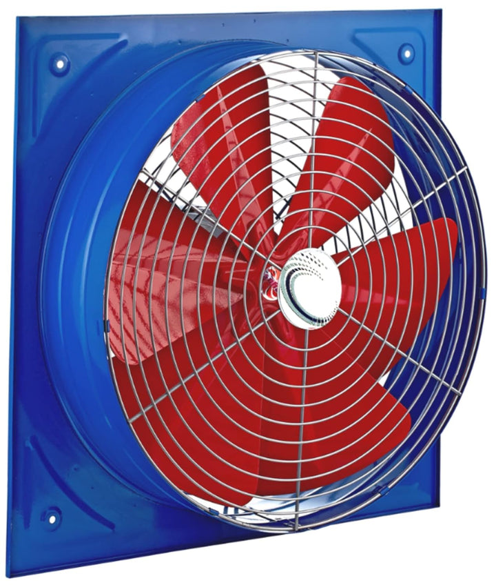 350mm Industrie Wandventilator 3200m³/h Axial Wand Fenster Lüfter Ventilator Gebläse Metallüfter Ein
