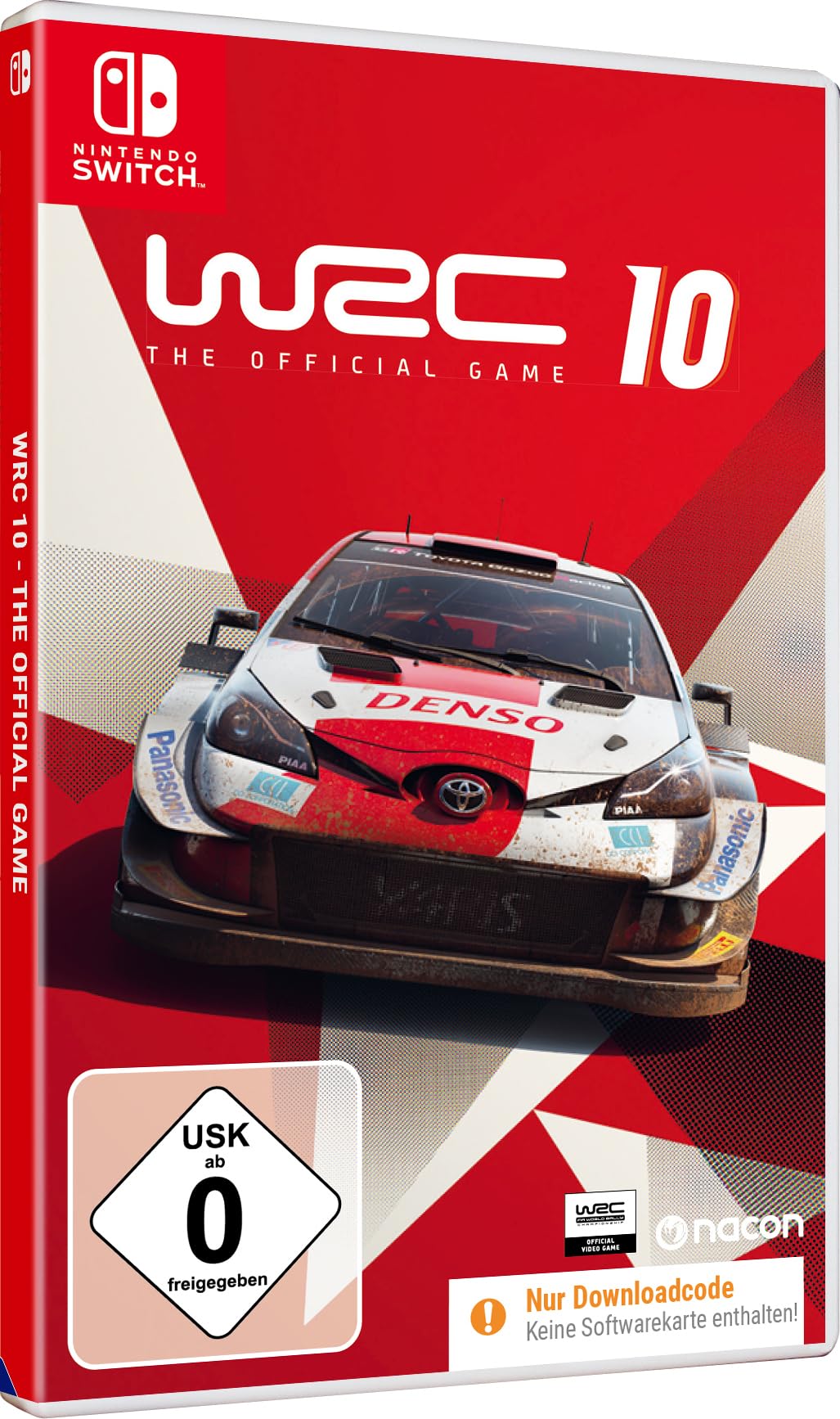 WRC 10 Autorennen - Offroad und Strassen Rennspiel Simulation - für Switch