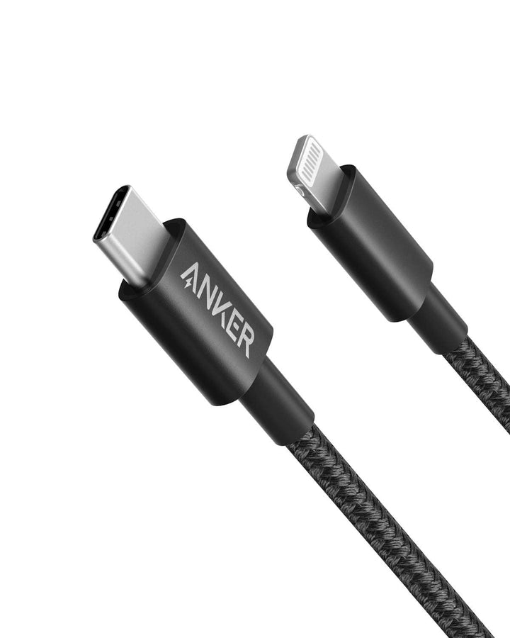 Anker USB C Lightning Kabel, 331 USB C auf Lightning Ladekabel 180cm, MFi zertifiziert, New Nylon Sc