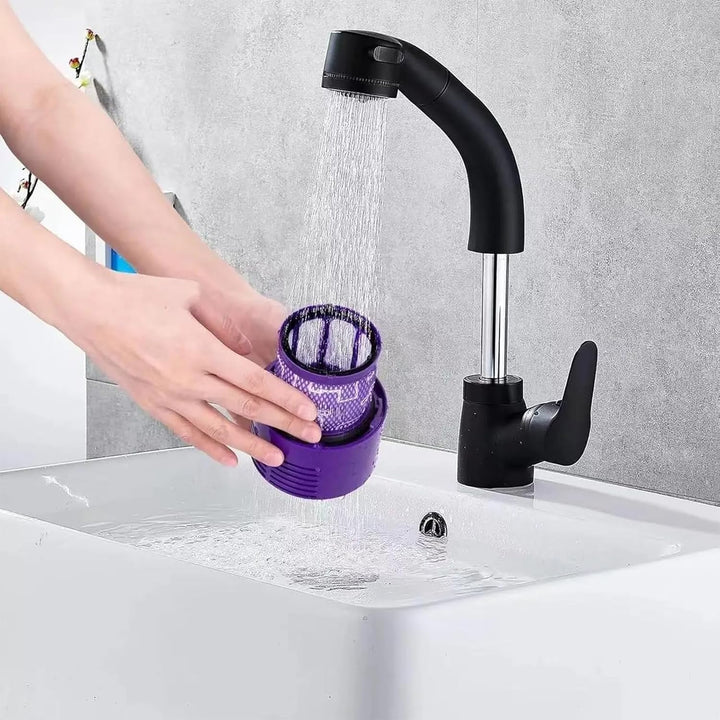 VOLTIX Waschbarer Ersatzfilter für Dyson V10 SV12 – kompatibel mit Staubsauger Cyclone Serie, V10 Ab