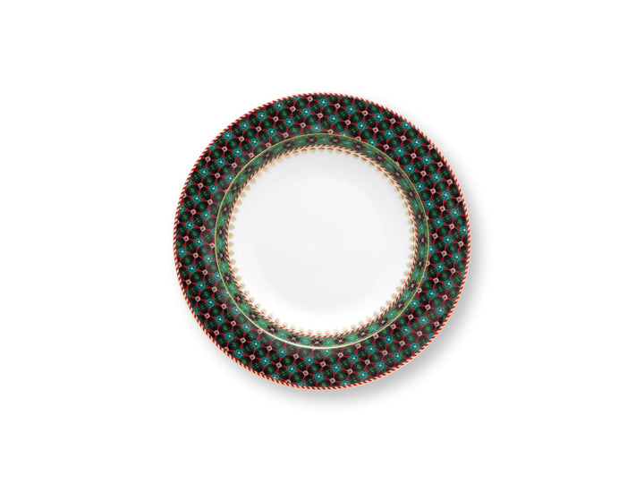 Pip Studio Berry Blues Suppenteller Clover Green 21,5cm
