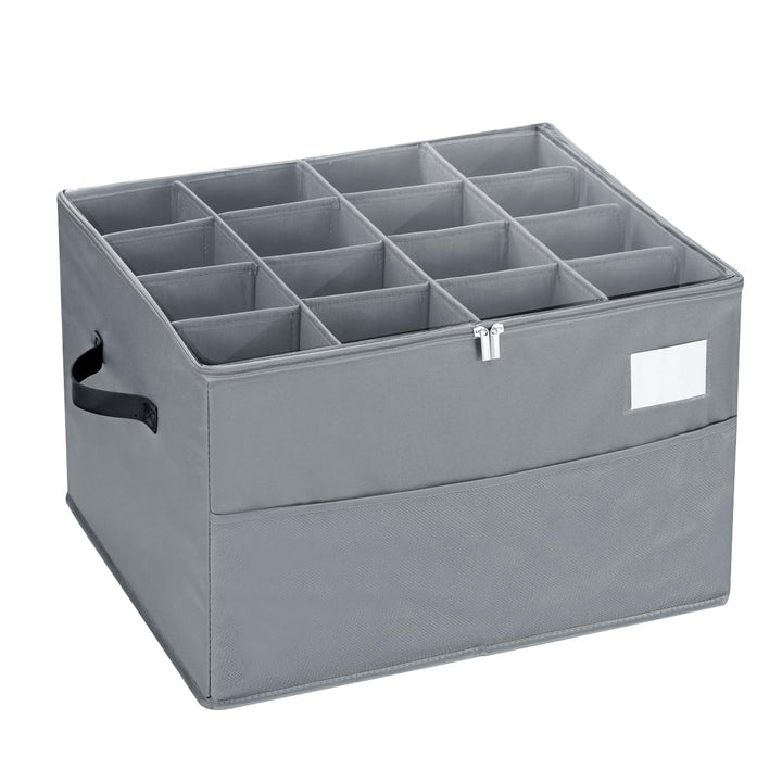 Schuhorganizer für Closet, Passt 16 Paare, grosse Schuhschrank, Schuhbox mit Durchsichtigem Deckel,