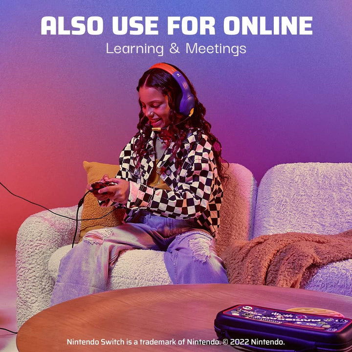 PDP Gaming AIRLITE Stereo Kopfhörer mit Mic für Nintendo Switch - PC, iPad, Mac, Laptop Compatible -