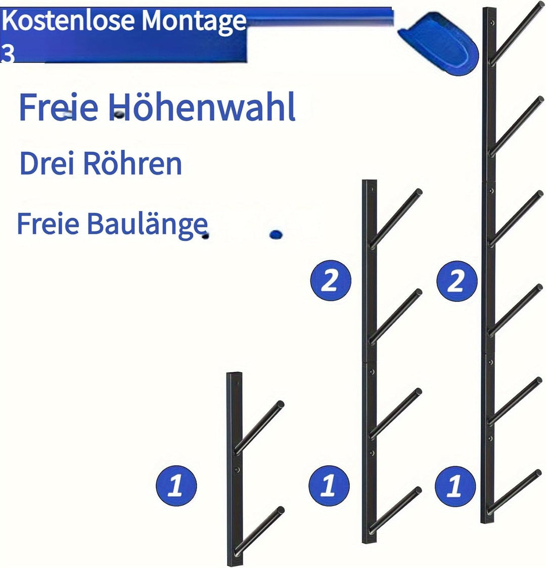 Skateboard-Wandhalterung, Skateboard-Wandhalterung, Snowboard-Wandhalterung, Skihalterung, sechs Eta