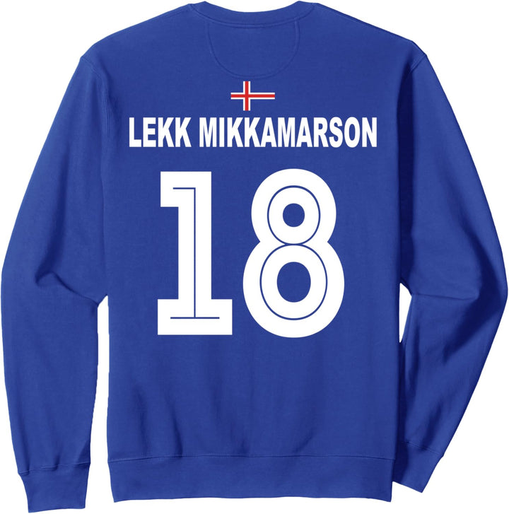 Island Fussball Sauf Trikot Mallorca lustig Lekk Mikkamarson Sweatshirt