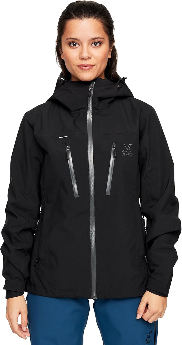 RevolutionRace Silence Proshell 3L Jacket, Damenjacke, belüftete und wasserdichte Jacke für Wanderun