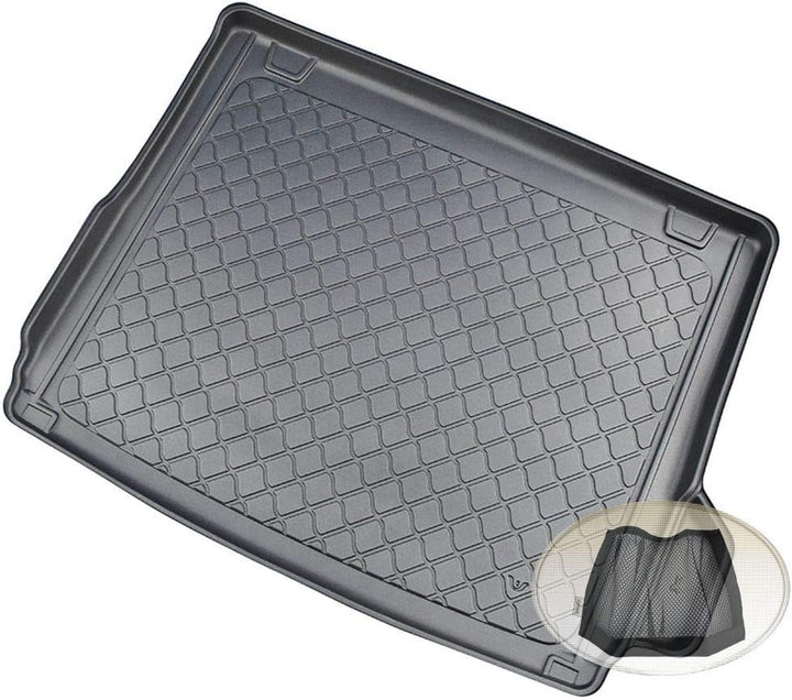 Z3294161 Gummierte Kofferraumwanne fahrzeugspezifisch + Klett-Organizer (Laderaumwanne, Kofferraumma