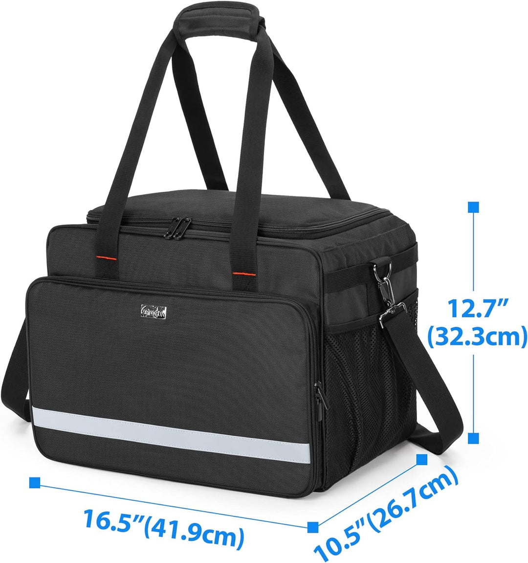 samdew Grosse Auto Wäsche Tasche, Auto Pflege Tasche für die Aufbewahrung von Auto Detaillierungs Zu