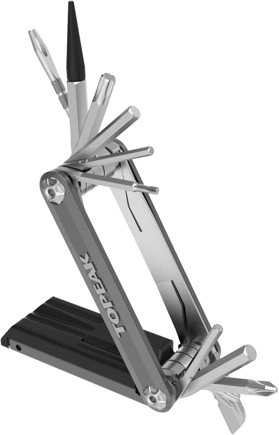TOPEAK Tubi 18 Mehrzweckschlüssel 7,6cm Schwarz, 7,6cm Schwarz