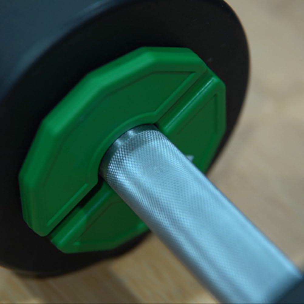 4 STK. Gym Mikroplatten Aus Gummi mit Einem Bruchgewicht, Passend für Standard-Hanteln und Kettlebel