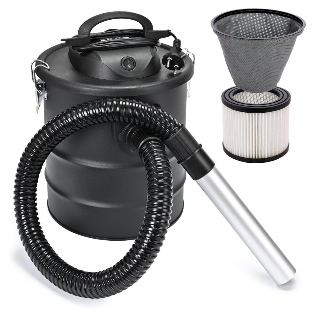 Sellnet Aschesauger 1200W Kaminsauger 15L Blasfunktion DUAL Filter System (SN119)