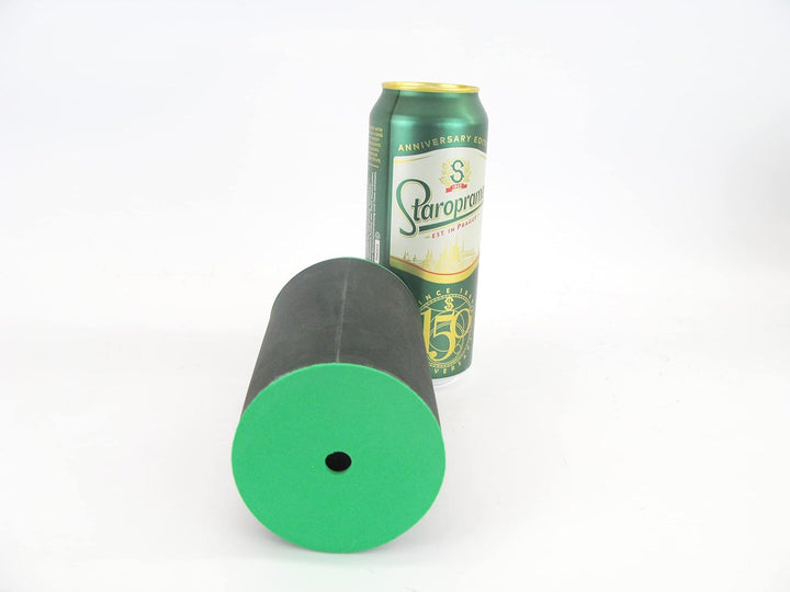 6er Set Getränkekühler 0,5l Dose schwarz - Bierkühler - Neoprenkühler - passgenau ~Dosenkühler~ für