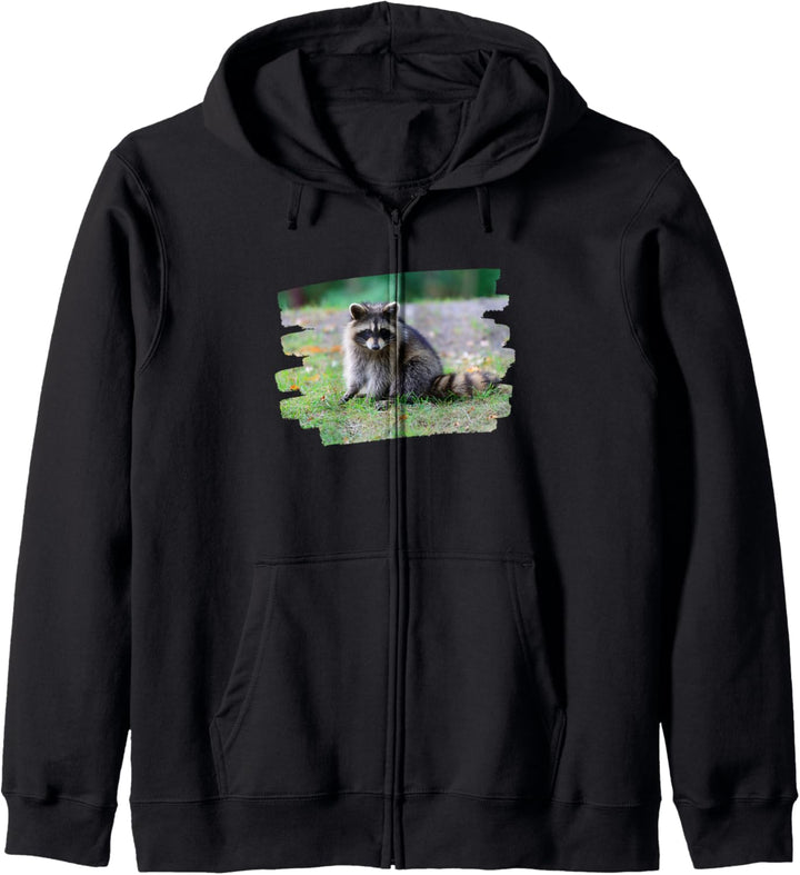 Waschbär Kapuzenjacke