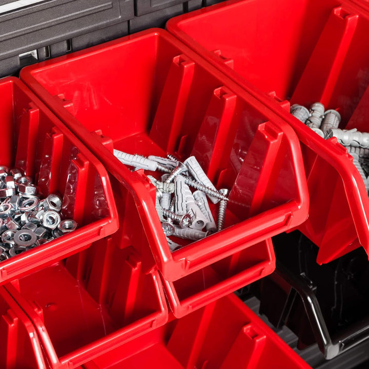 botle Lagersystem Wandregal 1152 x 780 mm | Stapelboxen Schüttenregal Sichtlagerkästen | Extra Stark