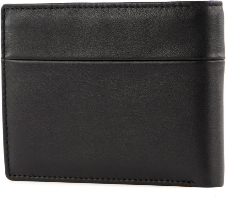 Piquadro Urban Börse mit Münzfach 13 cm Black