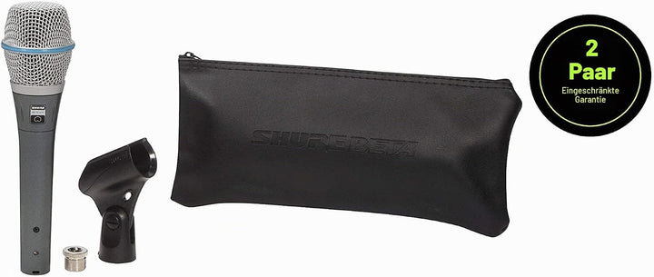 SHURE BETA 87A Supercardioid Kondensator Vocal Mikrofon, supercardioid