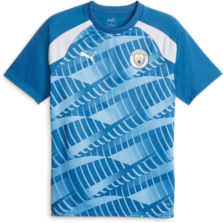 PUMA Unisex Prematch Ss Jersey T-Shirt M Blau, M Blau