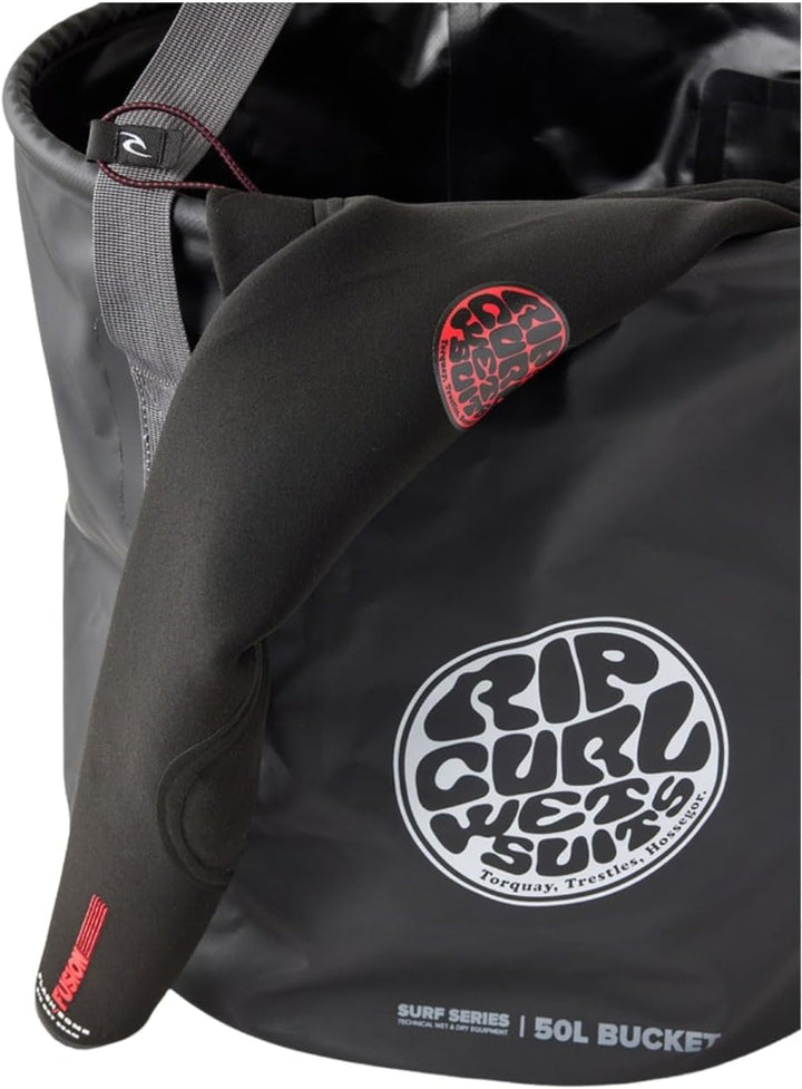 Rip Curl Surf Series 50L Changing Bucket 14RMUT - Black / Grey