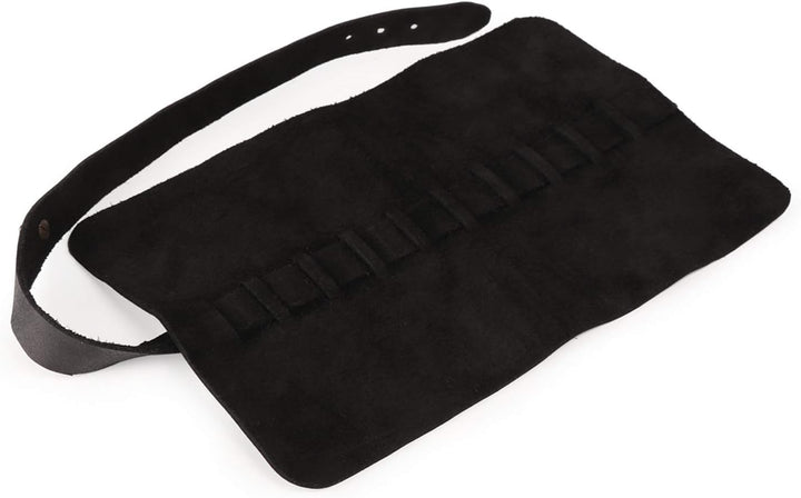 Londo Echtleder Stifterolle, Federmäppchen - Elegante Roll-up Stifterolle, Bleistift Wrap, Mäppchen,