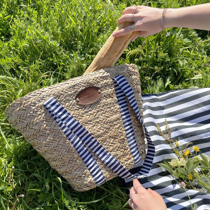 Les Jardins de la Comtesse - Strandtasche mit Picknick-Set Riviera - 4 Personen
