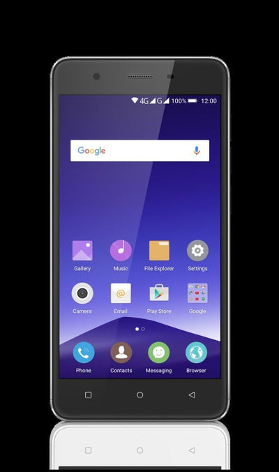 Mobistel F105-G Cynus F10 12,7 cm (5 Zoll) Smartphone (1,3 GHz QC, 16GB, DS, LTE, Android 5.0) grau