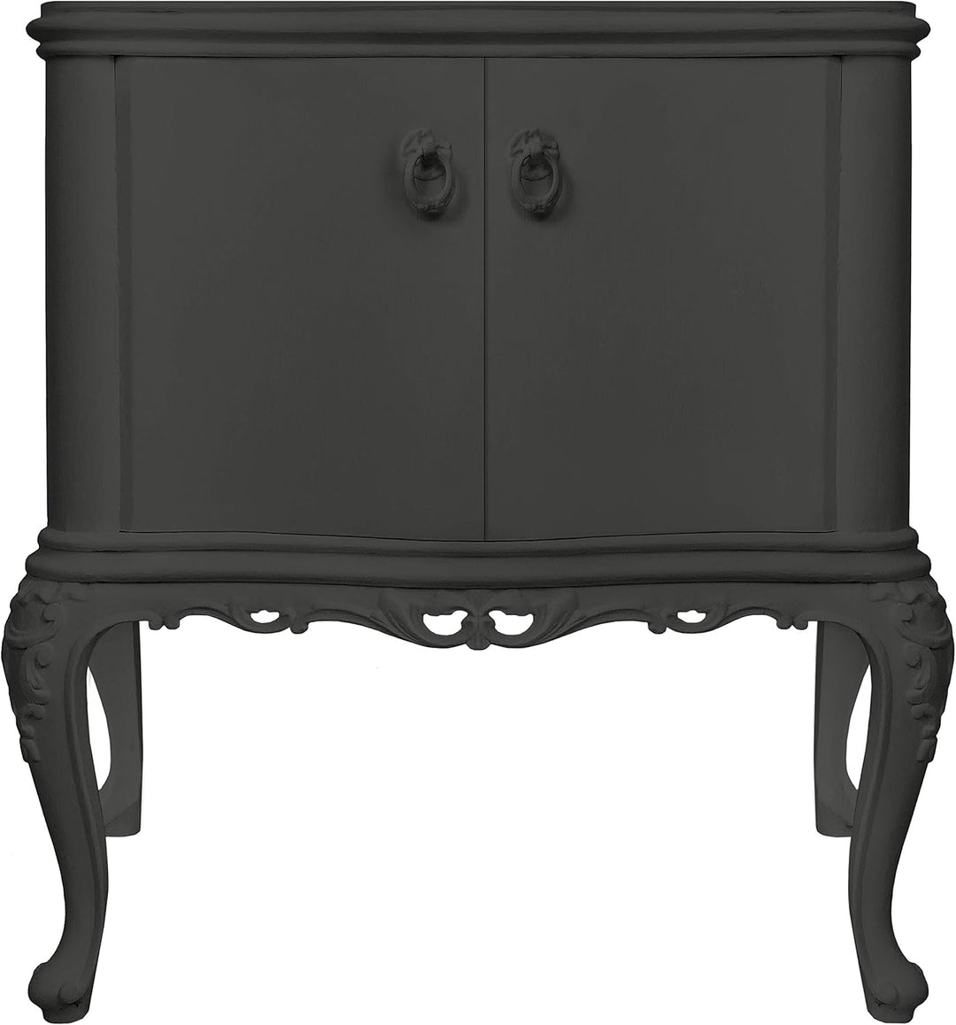 bianco Shabby® Grigio Antracite Kreidefarbe Wasserbasis für Alle Oberflächen einfach zu verarbeiten